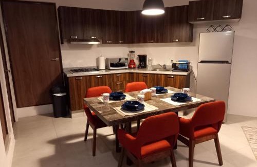 San Juan de Dios Apartment | Céntrico y estiloso apartamento con Alberca, AC, Seguridad, Aparcamiento y Gym