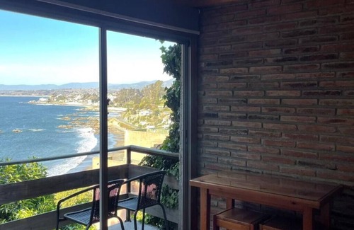 Concon Cabin | Cabaña con Balcón y Vista al Mar