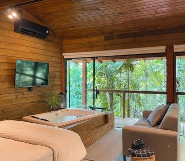 Pomerode Ski Chalet | Cabana equipada em meio à natureza em Pomerode