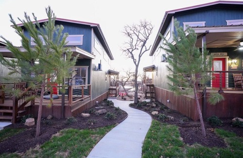 Bridgeport Cabin | Cabin 6 - CampQYB- Modern Lux Cabin, Hot Tub, FirePit, Games