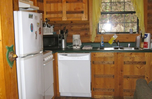 Slade Cabin | Cabin centrally located with hot tub and wi-fi