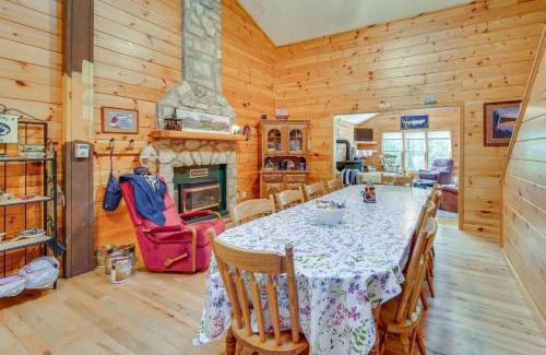 Petersburg House | Cabin Comfort Near PSU! Fire Pit and On-Site Trails