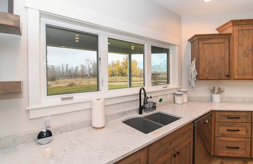 Swan Valley Cabin | Cabin getaway on 10 acres w/wifi and fishing pond in Swan Valley
