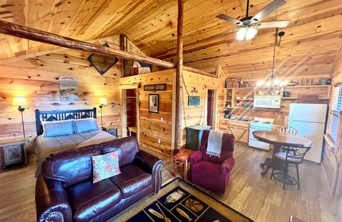 Mountain View Cabin | Cabin in town, walking distance to the courthouse square.