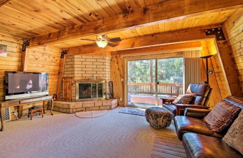Fawnskin House | Cabin with Deck and Hot Tub Walk to Big Bear Lake!