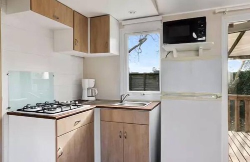 Saint Martial Entraygues House | Camping Château du Gibanel* - Comfort XL 3-room mobile home 4 adults + 2 children