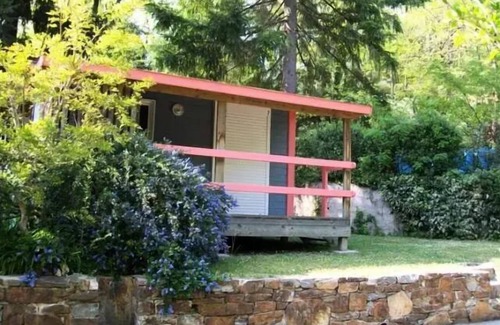 Saint-Jean-du-Gard Cabin | Camping des Sources* - Super Comfort 3 room chalet 5 people Air-conditioned