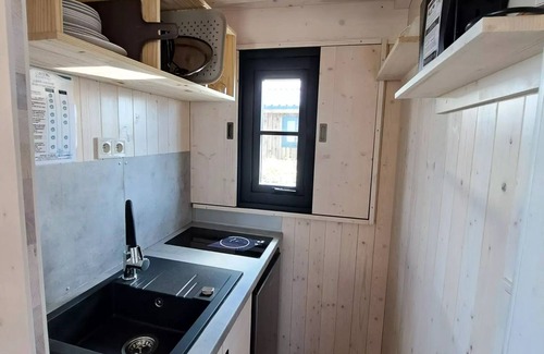 Brignogan-Plage Ski Chalet | Camping La Côte des Légendes * - Sea view chalet - 1 bedroom 2 people