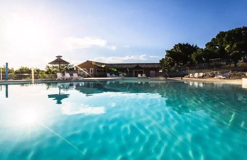 Ruoms House | Camping la Chapoulière* - Mobile home Taos Luxury 3 rooms 4 persons