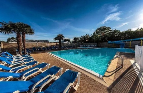 Fouesnant House | Camping La Roche Percée * - 2-room mobile home 2/3 people