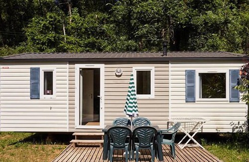 Saint-Yvi House | Camping Le Bois de Pleuven **** - Mobile Home Classic 4 room flat 6 People