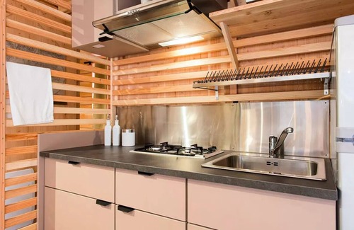 Laruns House | Camping maeva Escapades des Gaves * - Cabin on Stilts 3 Rooms 5 People + TV