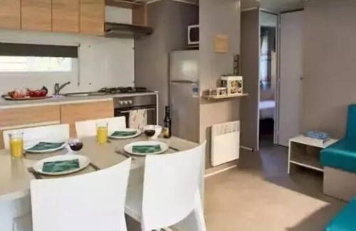 Saint-Avit-de-Vialard House | Campsite Saint Avit Loisirs* - Premium Azure mobile home 4 rooms for 6 people Air-conditioned
