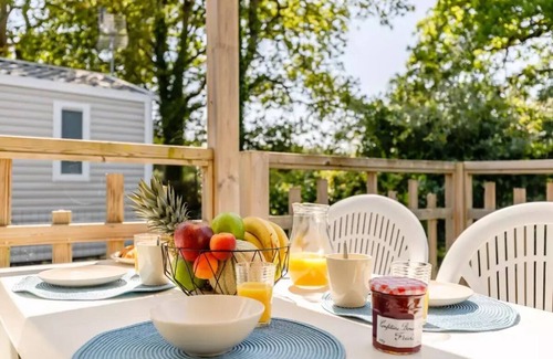 Bois-de-Cene House | Campsite maeva Escapades Le Bois Joli * - Cozy 3 Room Mobile Home 4 People + TV