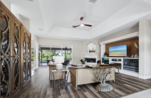 Laurel House | Canal-Front Luxury | Heated Saltwater Pool/Spa | Fishing Dock | Near the Beach!