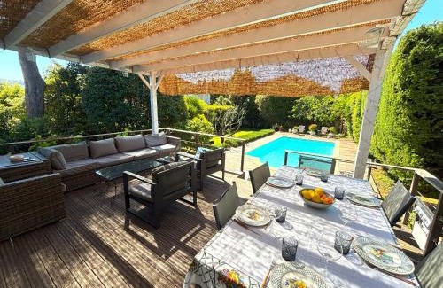 Riou - Petit Juas - Av de Grasse Villa | Cannes Charming Villa Private Pool, Total Privacy & Southern Sun still availability in August