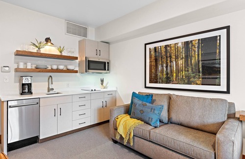 Tamarack Apartment | Captivating Studio | Pet friendly with Balcony