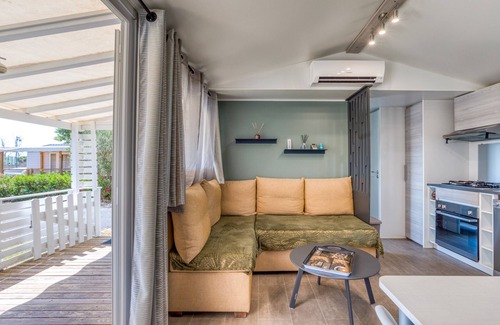 Vias RV Rental | Caravan 'La Carabasse' with Private Terrace and Air Conditioning