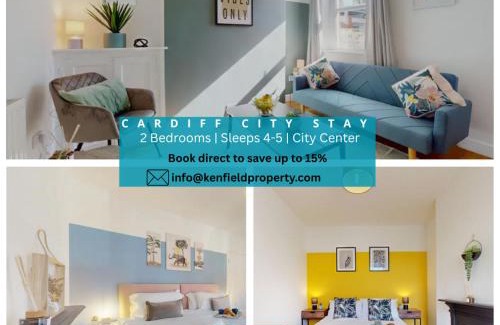 Cathays House | Cardiff City Two Bedroom Home