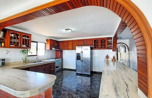 Sabana Palenque Villa | Caribbean Oceanview Villa Alia for 20 guests w/pool, bbq, basket