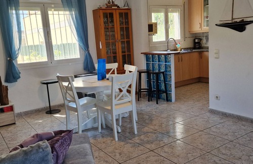 Riumar Ski Chalet | "Carmen 3"@MARISOL: 500m to the beach, private pool, A/C, WiFi, dog beach