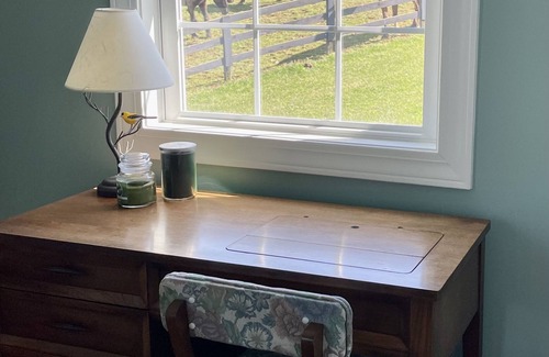 Simpsonville Cottage | Carriage House Cottage on horse farm.