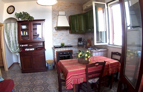 Andrano Apartment | Carrube House, in Andrano offers a terrace and sea views.