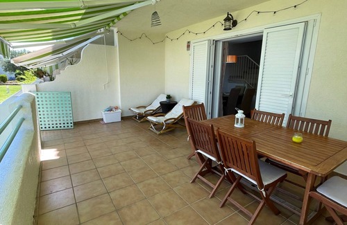 El Portil House | Casa Adosada Cerca de la Playa en Urbanización Agradable con Piscina, Pista de