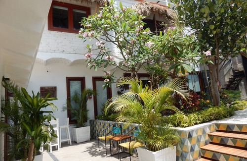 Sayulita Cabin | Casa Amaia on the main street and principal square of town.