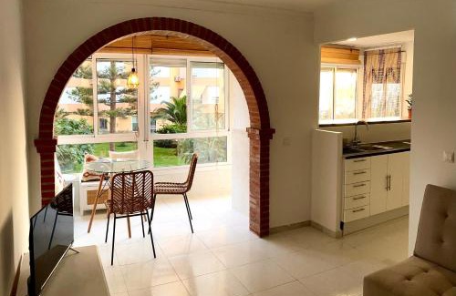 Torrox Costa Apartment | Casa andaluza con vistas al mar y piscina