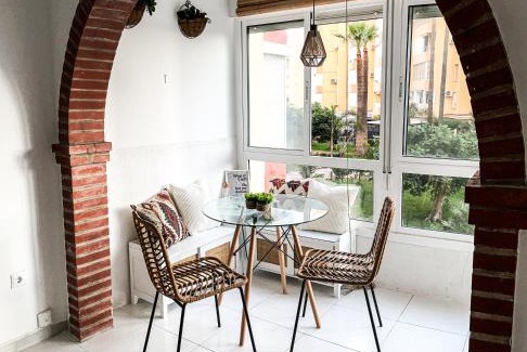 Torrox Costa Apartment | Casa andaluza con vistas al mar y piscina