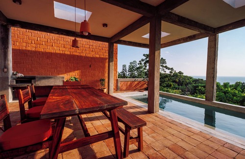 Puerto Angel Villa | Casa Coyote; 6 bedroom villa with pool & ocean view