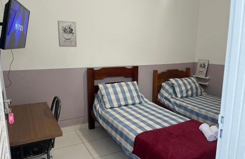 Goiania Apartment | Casa da Vó Maria! Suíte Dupla 07