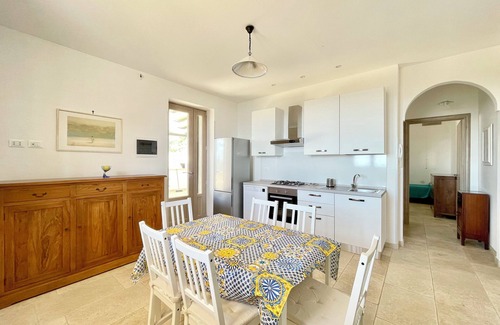 Marina di Felloniche House | CASA ELAIO - surrounded by olive trees with a view of the Ionian Sea