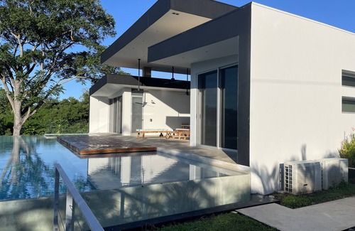 San Juanillo House | Casa Frank Ostional is a gated, guarded peaceful, serene ocean view modern home.