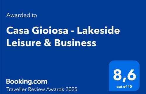 Omegna Apartment | Casa Gioiosa - Lakeside Leisure & Business