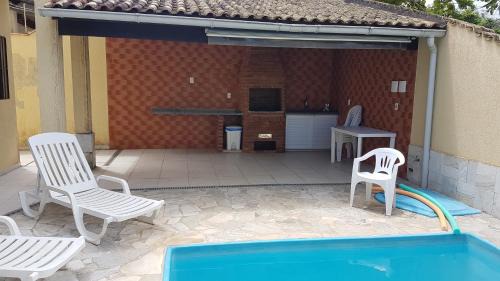 Jardim Remanso House | Casa na praia do Indaia piscina, bilhar, 5 quartos e vista