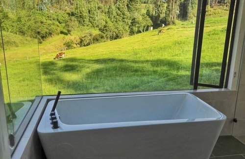 Boyaca Cottage | Casa Rural La Lomita - Private jacuzzi and nature