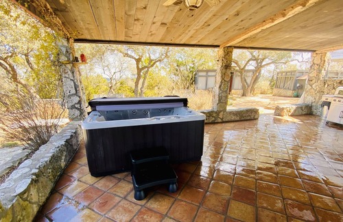 Fischer House | CASTLE STYLE HACIENDA, MILLION $$ VIEWS! 50 Private Acres, Pool+HotTub+Pets!