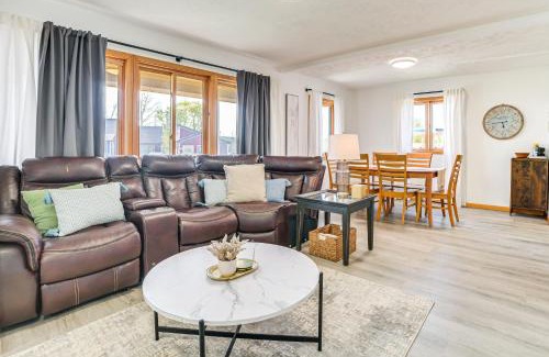 Cedar House | Cedar Home with Fire Pit and Grill about 3 Mi to Lakes