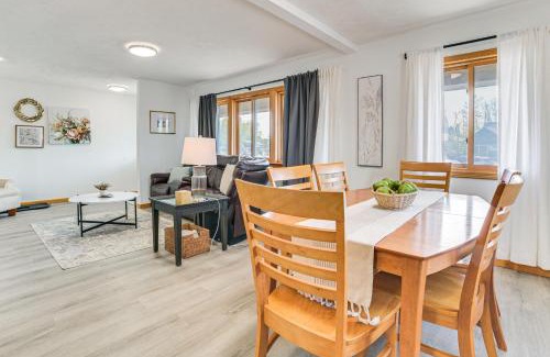 Cedar House | Cedar Home with Fire Pit and Grill about 3 Mi to Lakes
