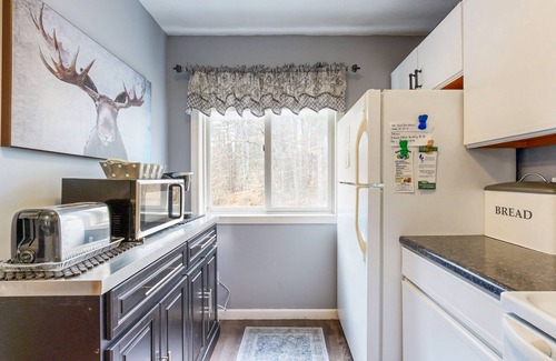 Center Conway Condo | Center Conway Retreat - skiing, hiking, seasonal pool & walk to the Saco River