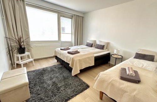 Lahti Apartment | Central 1BR Apartment with Balcony & Free Parking