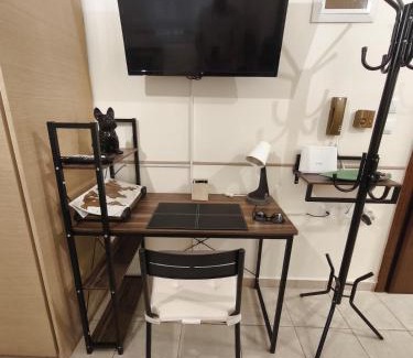 Larissa Apartment | Central Petite Hideaway with Balcony- Near Station