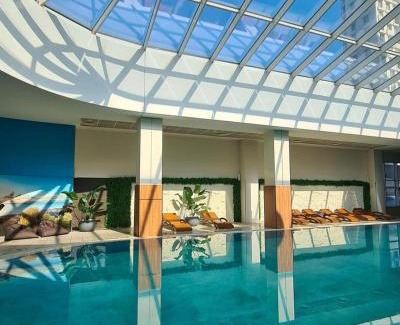 Skopje Region Apartment | Cevahir Sky City apartment with spa, pool & fitness included