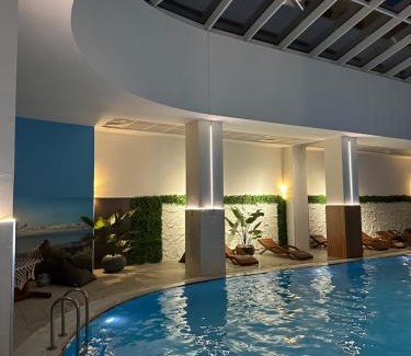 Skopje Region Apartment | Cevahir Sky City apartment with spa, pool & fitness included