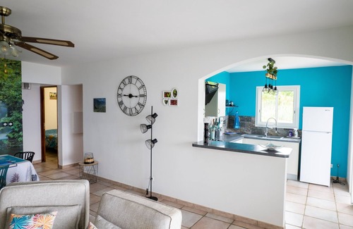 Petite-Ile House | Ch'ti Kaz Bleue - Maison avec vue mer