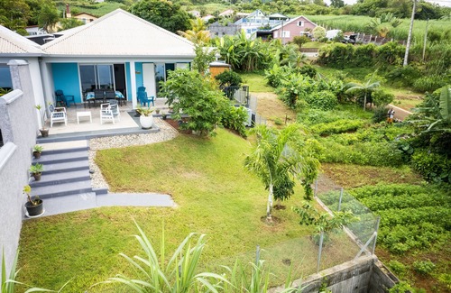 Petite-Ile House | Ch'ti Kaz Bleue - Maison avec vue mer