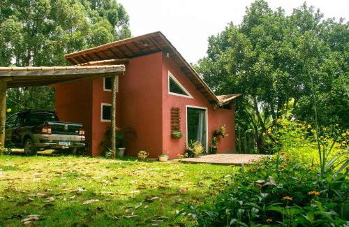 Corrego do Bom Jesus House | Chalé Cabana com 3 cachoeiras - Mirante para montanhas, Espaço Gourmet Caipira