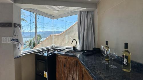 Cambaquara Ski Chalet | Chale Terapia com vista para o mar, WiFi e ar